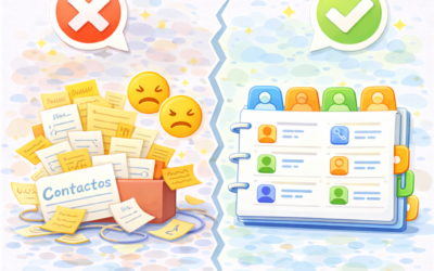 📇 Cómo organizar contactos sin complicarse