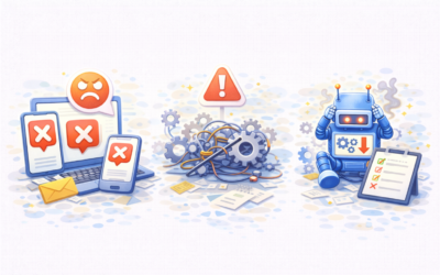 🚩 Errores comunes al automatizar un negocio pequeño: cómo evitarlos y mejorar resultados
