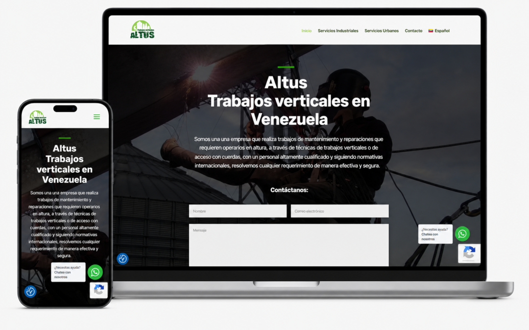 Altus – Web, SEO y Google Ads para Trabajos Verticales