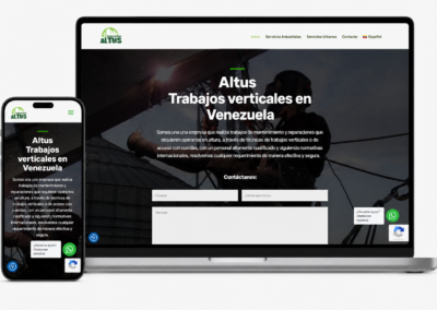 Altus – Web, SEO y Google Ads para Trabajos Verticales