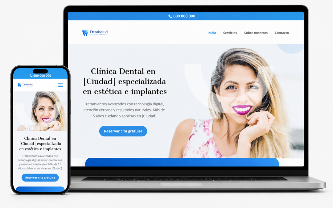 Diseño Web para Clínica Dental — Proyecto Demo en Divi