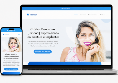 Diseño Web para Clínica Dental — Proyecto Demo en Divi