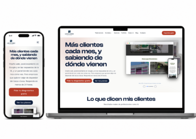 Rediseño de luisalvarezweb.com