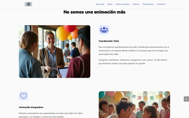 Por qué elegirlos: Lo que les diferencia de una animación normal.