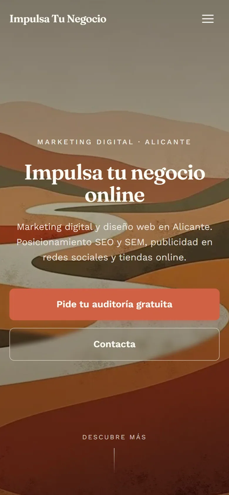 Hoy: la portada de Impulsa en el móvil